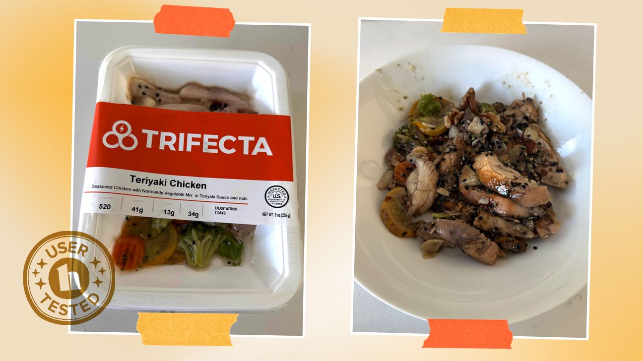 Trifecta teriyaki chicken